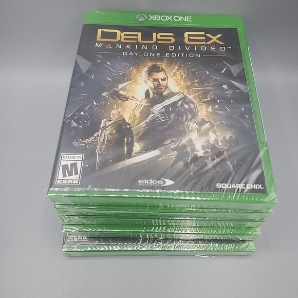 Deus Ex: Mankind Divided - Xbox One Lot of 5 Factory Sealed - Picture 9 of 9